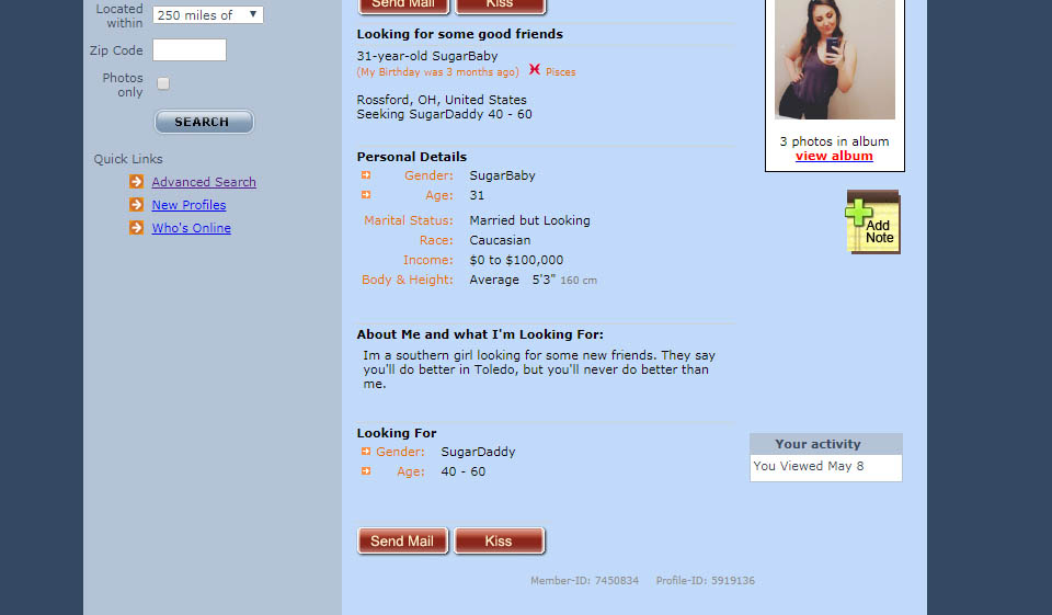 Jak zrušit placené předplatné SugarDaddyForMe?